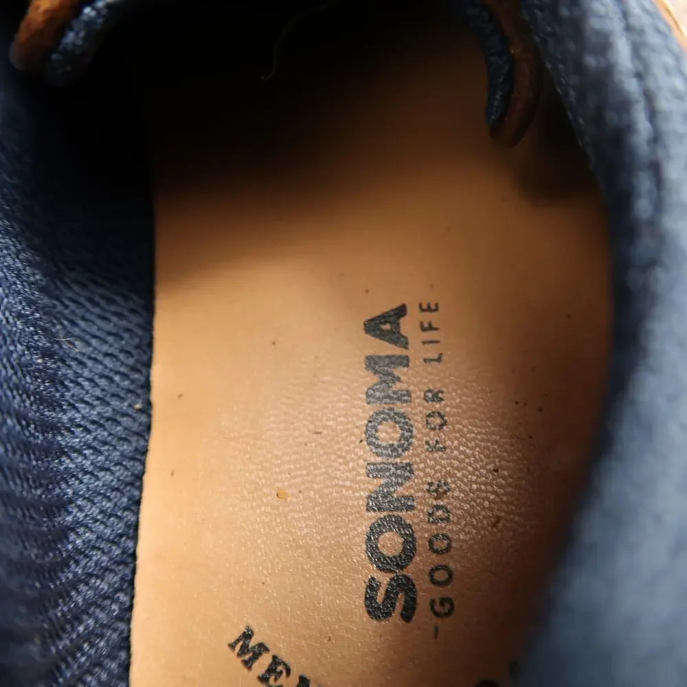 Sonoma Shoes Kids 1 Boys Dress Oxford Derby Lace Up Brown Sneaker Memory Foam